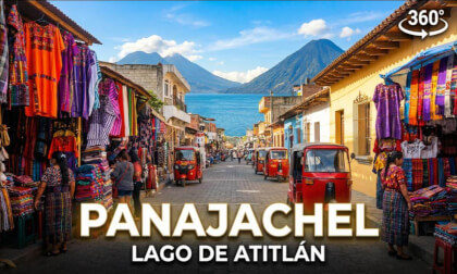 Exploring Panajachel Guatemala | 8K 360° VR Lakeside Tour