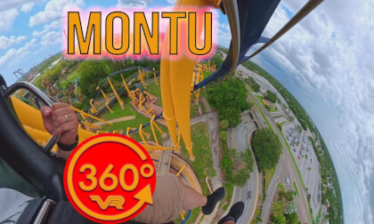 Incredible Inverted Coaster! Montu at Busch Gardens Tampa in 360 VR! Incredible Inverted Coaster! Montu at Busch Gardens Tampa in 360 VR!
