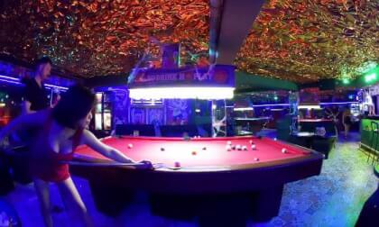 Night out billiard session with Trisha VR Video Night out billiard session with Trisha VR