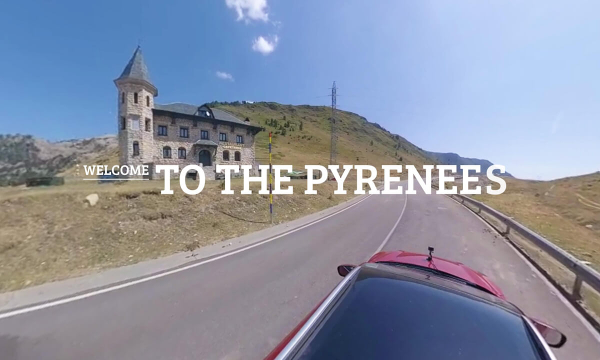 Welcome to the Pyrenees in 360° | Scenic Mountain Drive by VideoRaul VR