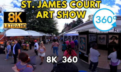 Louisville's Art Show in 360: Immersive Walk Through St. James Court 8K 360 VR Video Louisville's Art Show in 360: Immersive Walk Through St. James Court 8K 360 VR