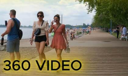 BEACHES WALKWAY - 8K 360 VR VIDEO - INSTA360 X5 VR Video BEACHES WALKWAY - 8K 360 VR VIDEO - INSTA360 X5 VR