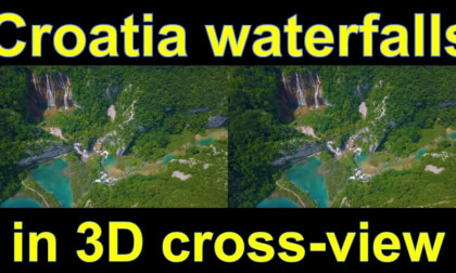 Croatia Waterfalls in 3d side-by-side cross-view "by angel's eyes - iXYt" Croatia Waterfalls in 3d side-by-side cross-view "by angel's eyes - iXYt"