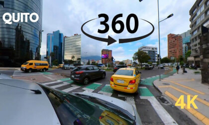 ¡Viaja en 360° sobre el techo de un auto! La carretera como nunca la viste ¡Viaja en 360° sobre el techo de un auto! La carretera como nunca la viste