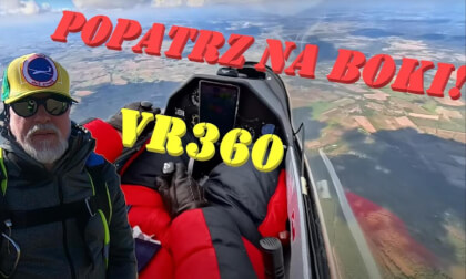 Flying Glider Nimbus 2 over Central Poland VR Video Flying Glider Nimbus 2 over Central Poland VR