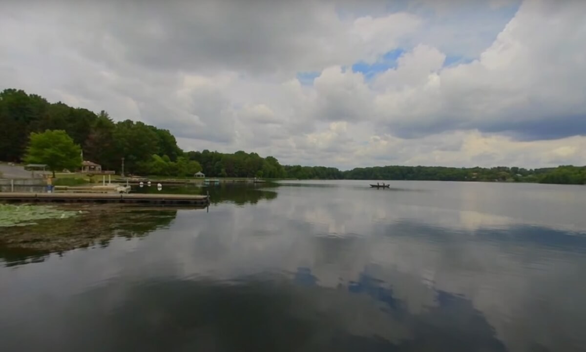 Views of the Piney Run Reservoir 2023 3D 180 VR