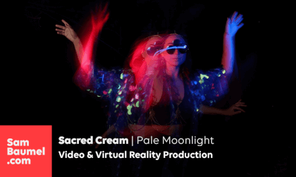 Sacred Cream | Pale Moonlight | Light Painting Music Video | Virtual Reality VR180 | Canon EOS VR Sacred Cream | Pale Moonlight | Light Painting Music Video | Virtual Reality VR180 | Canon EOS VR