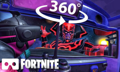 360° VR GALACTUS EVENT | Marvel x Fortnite