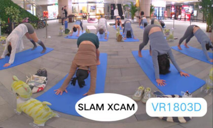 Shooting city yoga with SLAM XCAM in 8K 30FPS — it’s so convenient to capture everyday life with SLAM XCAM Shooting city yoga with SLAM XCAM in 8K 30FPS — it’s so convenient to capture everyday life with SLAM XCAM