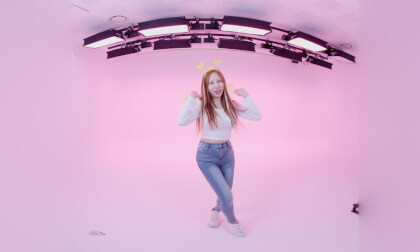 [VR180]South Korean-style shorts dance reaction