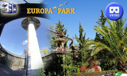 Europa Park Eurotower Volo DaVinci Halloween 2025 VR Video Europa Park Eurotower Volo DaVinci Halloween 2025 VR