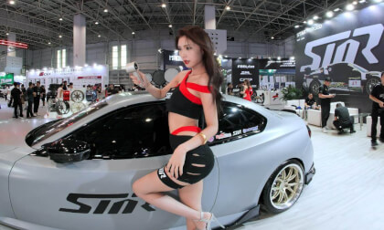 2025 Dongguan AIT Modified Auto Show model Xuanxuan 2025 Dongguan AIT Modified Auto Show model Xuanxuan