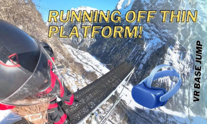 What Does a 2099 ft Cliff Jump Feel Like in 360Β°? What Does a 2099 ft Cliff Jump Feel Like in 360Β°?