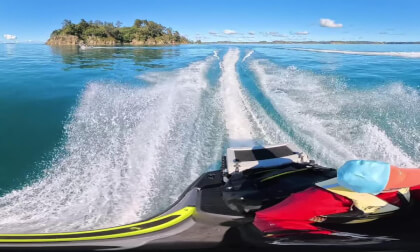 Jet Ski riding Hauraki Gulf | One sunny 🌞  morning Jet Ski riding Hauraki Gulf | One sunny 🌞  morning