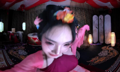 狸妖妖liyaoyao 20251001001 鸳鸯戏DJ 3D VR 180 8K