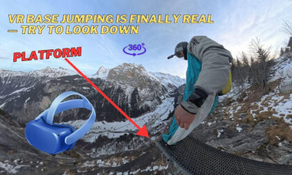 Can You Stomach This Drop? 360° VR Jump Can You Stomach This Drop? 360° VR Jump