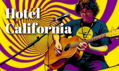 Hotel California - Eagles -guitar playing and singing Hotel California - Eagles -guitar playing and singing
