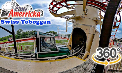 VR 360 Swiss Toboggan Roller Coaster On Ride POV Little Amerricka 2025 06 18 VR 360 Swiss Toboggan Roller Coaster On Ride POV Little Amerricka 2025 06 18