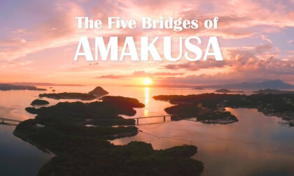 The Five Bridges of AMAKUSA, southwestern Japan