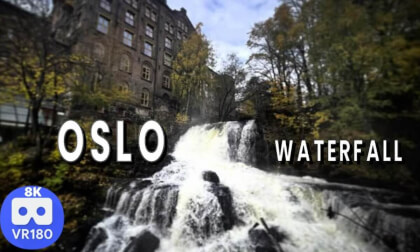 🌊✨ Akerselva Waterfall 🌿 | Oslo 🇳🇴 | 8K VR180 Experience 🕶️ 🌊✨ Akerselva Waterfall 🌿 | Oslo 🇳🇴 | 8K VR180 Experience 🕶️