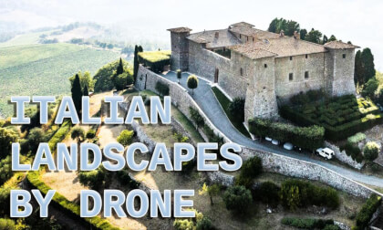 Italian Landscapes and Architecture 3D Drone Photography VR Video Italian Landscapes and Architecture 3D Drone Photography VR