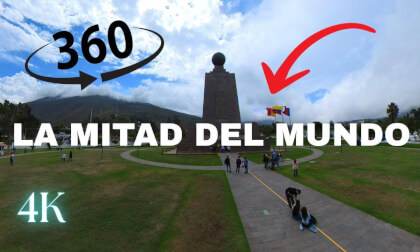 🌞 Mitad del Mundo en 360°: El Sol Brilla en el Centro del Planeta 🌞 Mitad del Mundo en 360°: El Sol Brilla en el Centro del Planeta