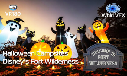 Disney's Fort Wilderness Campsites | Halloween Decorations 2025 | Spookiest Displays in 8K VR180 3D VR Video Disney's Fort Wilderness Campsites | Halloween Decorations 2025 | Spookiest Displays in 8K VR180 3D VR