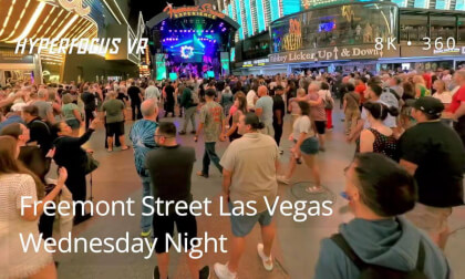Take a Walk on the Wild Side: Fremont Street 8K 360