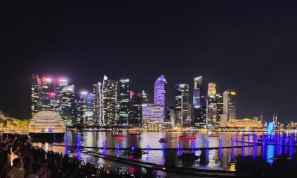 Singapore Marina Bay light show 8K 360° VR Video Singapore Marina Bay light show 8K 360° VR
