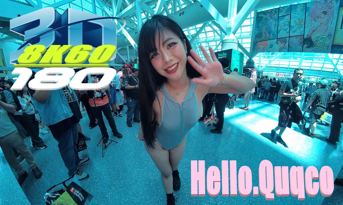 Street Fighter Chun-Li Cosplay, 3D VR180, AX2025, hello.quqco, ストリートファイター, 春麗コスプレ, 8K60FPS