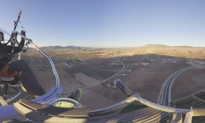 Sunrise Trike Flight Over Pinoso VR Video Sunrise Trike Flight Over Pinoso VR
