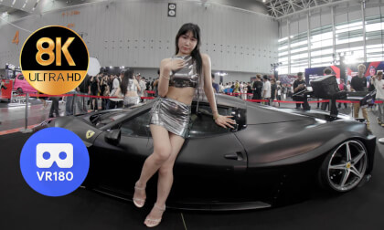 The official models at the 2025APAxpo VR Video The official models at the 2025APAxpo VR