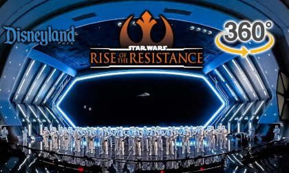 VR 360 Star Wars Rise of the Resistance On Ride POV with Queue Disneyland 2025 01 12 VR Video VR 360 Star Wars Rise of the Resistance On Ride POV with Queue Disneyland 2025 01 12 VR