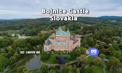 Bojnice Castle, a tourist gem of Slovakia. VR Video Bojnice Castle, a tourist gem of Slovakia. VR
