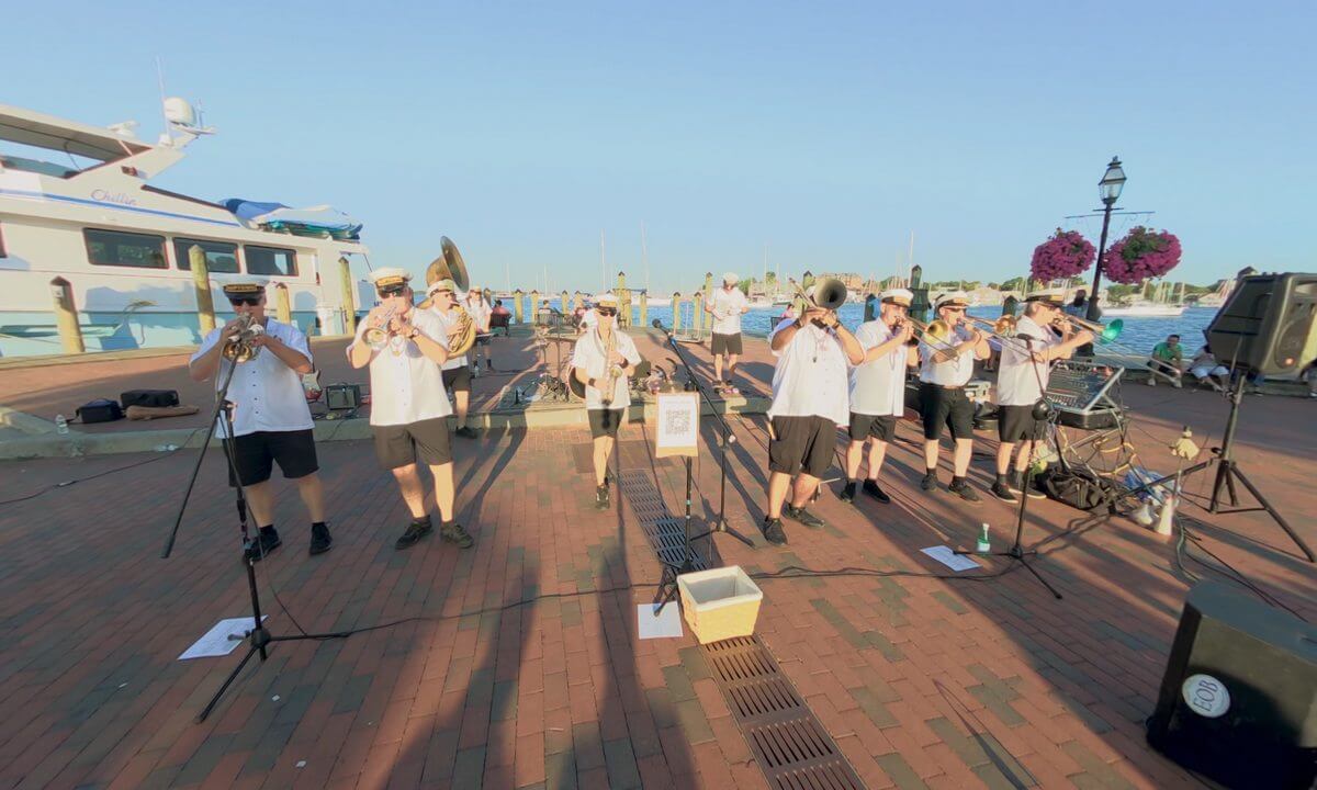 Street Sessions Annapolis 180VR Episode 13 Naptown Brass Band performs at City Dock