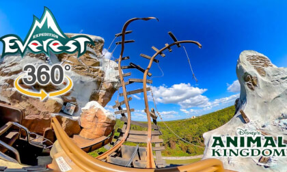 VR 360 Expedition Everest Roller Coaster On Ride front Seat POV Disney's Animal Kingdom 2023 10 28 VR 360 Expedition Everest Roller Coaster On Ride front Seat POV Disney's Animal Kingdom 2023 10 28