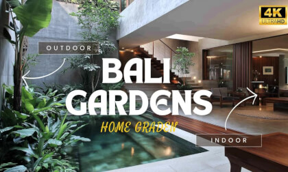 Amazing Bali Garden Design in 4K VR | Tropical and Serene Outdoor Inspirations for Every Home