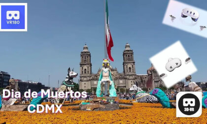 3D Dia de Muertos CDMX Mexico #3D #SBS