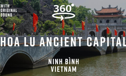 Hoa Lu Ancient Capital – Ninh Bình, Vietnam 🇻🇳 | 360° Walking Tour | Original Sound