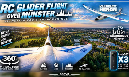 Multiplex Heron & EasyStar | The Perfect RC Gliders for 360° Camera Flights | Insta360 X3