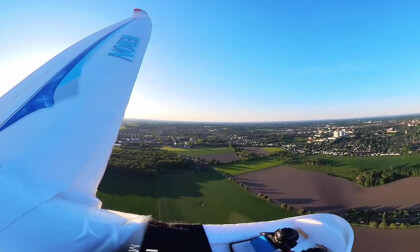 Experience the Ride on a RC Plane with 360° view