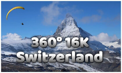 360° 16K Schweiz | 스위스 | 瑞士 | スイス | Switzerland