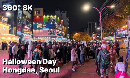 Seoul Hongdae Street Halloween Day: Experience the Crazy Crowds