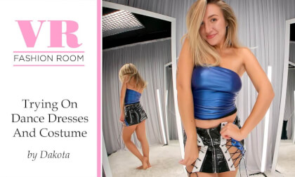 Trying On Dance Costumes by Dakota