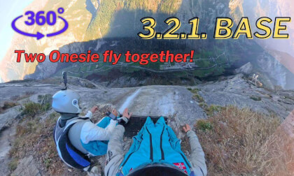 Full Adrenaline Immersion — 2100ft BASE Jump Lauterbrunnen 360