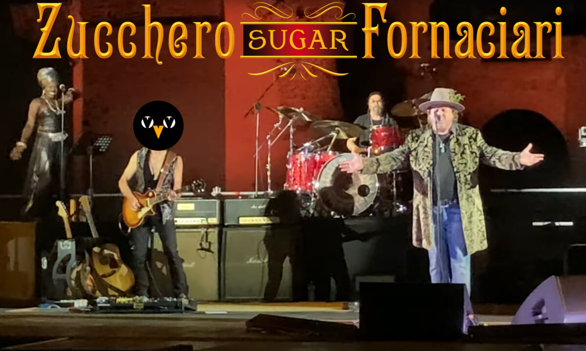 Concerto di Zucchero Fornaciari a Caracalla a Roma