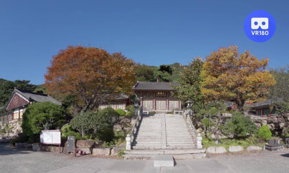 Eunhasa Temple in Gimhae, Korea (2025) | 8K 3D VR180 Photo Slide