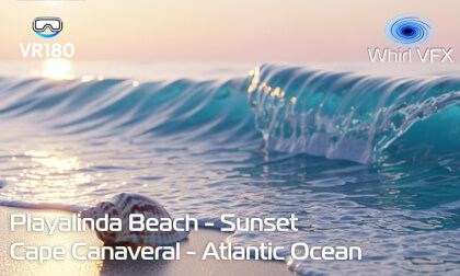 3D VR180 8K | Remastered Beach Escape from March 2020 | Over 30 Minutes of Serenity | Playalinda National Seashore