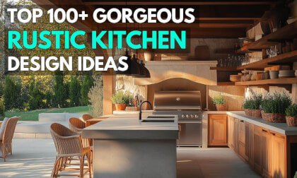 Rustic Outdoor Kitchen Ideas in 4K | Cozy and Charming Backyard Cooking Spaces for Every Home