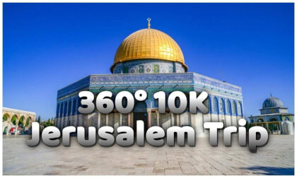 360° 10K 耶路撒冷之旅 | エルサレム旅行 | 예루살렘 여행 | Jerusalem Trip